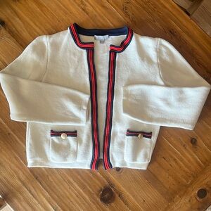 J Crew Emilie lady sweater jacket M